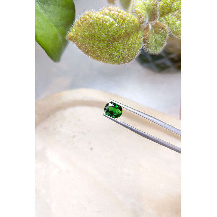 1.37 Ct. Tsavorite Garnet from East Africa