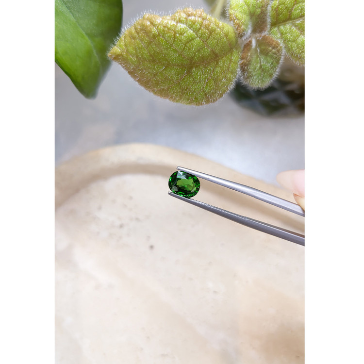 1.64 Ct. Tsavorite Garnet from East Africa