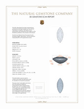 1.49 Ct. Tsavorite Garnet from East Africa 3 D Scan Report