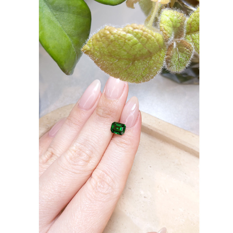 1.46 Ct. Tsavorite Garnet from East Africa