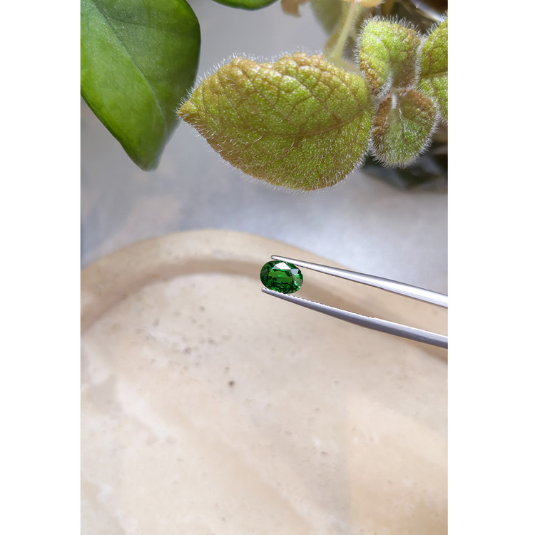 1.42 Ct. Tsavorite Garnet from East Africa