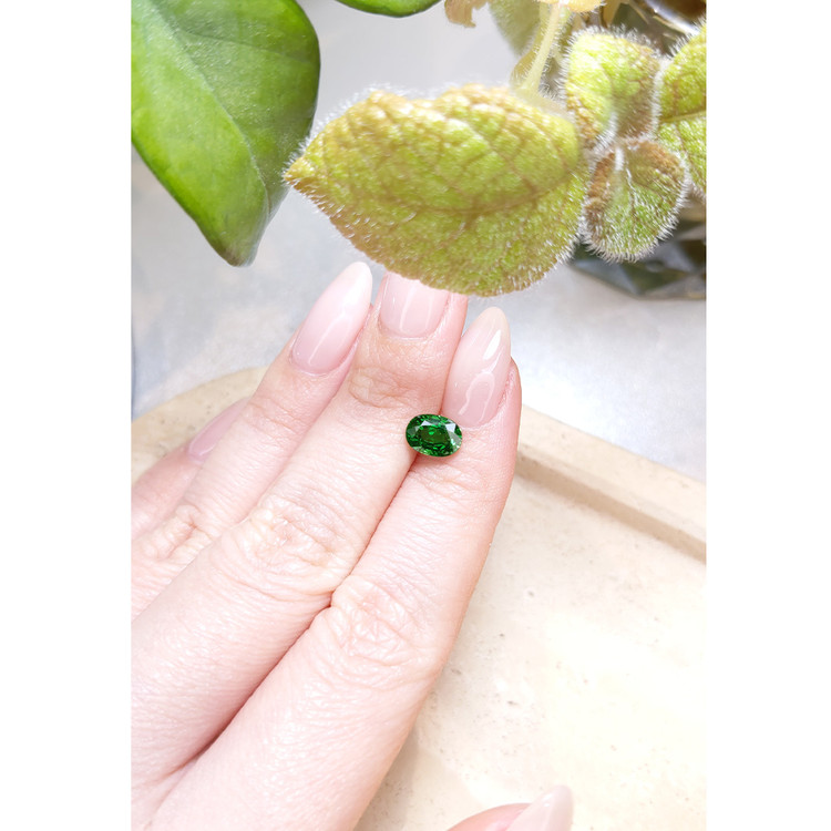 1.42 Ct. Tsavorite Garnet from East Africa