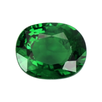 1.54 Ct. Tsavorite Garnet from East Africa Video