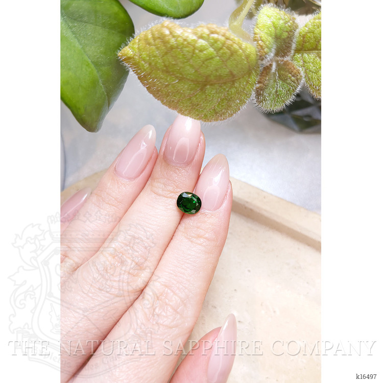1.36 Ct. Tsavorite Garnet from East Africa