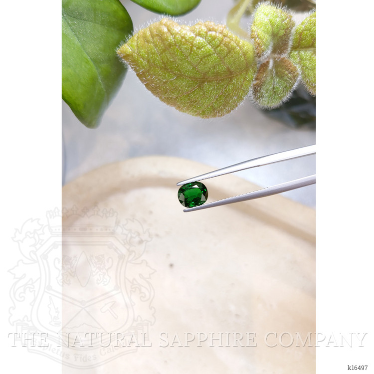 1.36 Ct. Tsavorite Garnet from East Africa