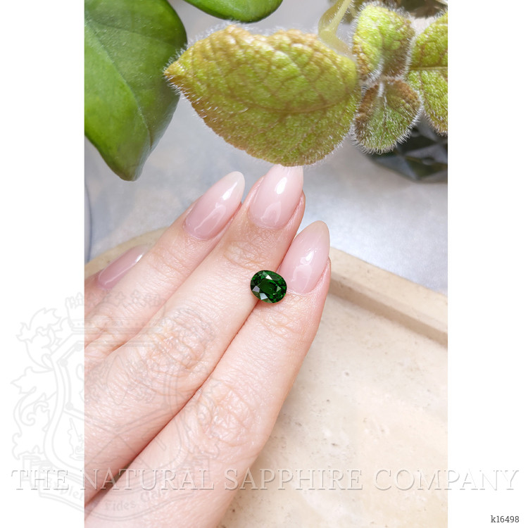 1.67 Ct. Tsavorite Garnet from East Africa