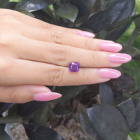 3.10 Ct. Rhodolite Garnet from Tanzania Life Style