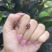 5.96 Ct. Malaya Garnet from Tanzania Life Style