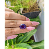 7.30 Ct. Amethyst from Brazil Life Style