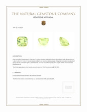 1.04 Ct. Chrysoberyl from Madagascar Appraisal