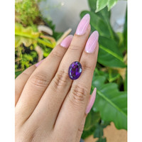 5.92 Ct. Amethyst from Brazil Life Style