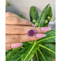 7.44 Ct. Amethyst from Brazil Life Style
