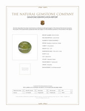 3.73 Ct. Cabochon Chrysoberyl from Tanzania Scan Report