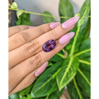 8.11 Ct. Amethyst from Brazil Life Style