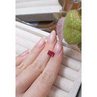 1.35 Ct. Rubellite Tourmaline from Mozambique Life Style