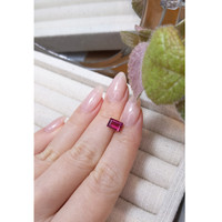 1.35 Ct. Rubellite Tourmaline from Mozambique Life Style