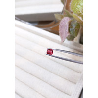 0.74 Ct. Rubellite Tourmaline from Mozambique Life Style