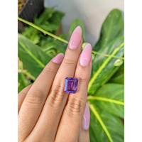 6.28 Ct. Amethyst from Brazil Life Style