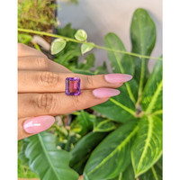 6.28 Ct. Amethyst from Brazil Life Style