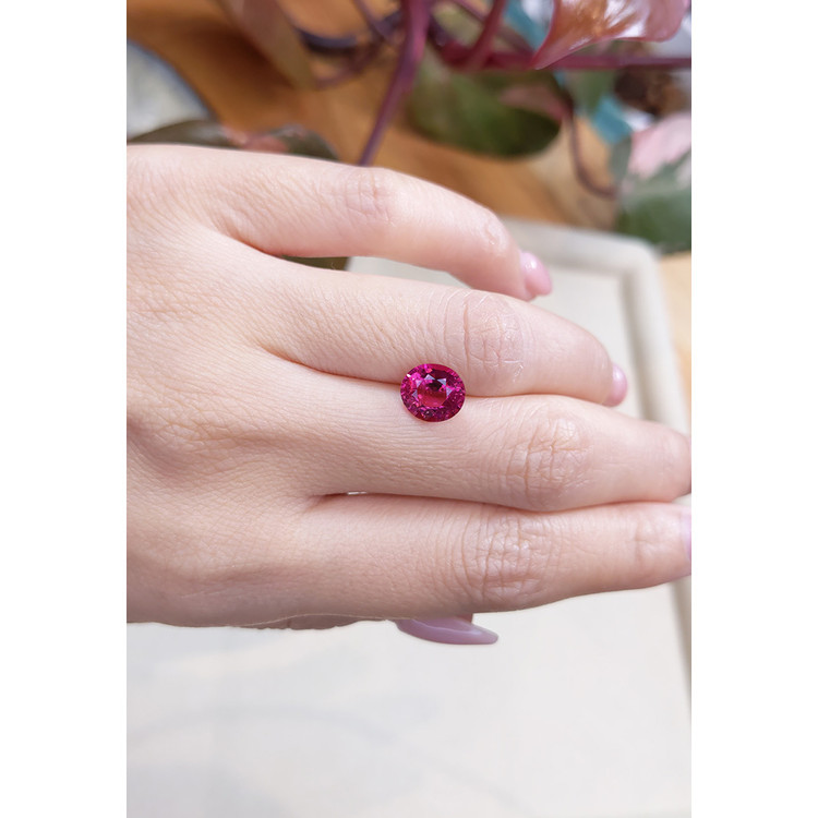 2.04 Ct. Rubellite Tourmaline from Mozambique