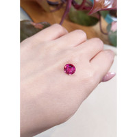 2.04 Ct. Rubellite Tourmaline from Mozambique Life Style