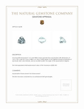 1.65 Ct. Aquamarine from Nigeria Appraisal