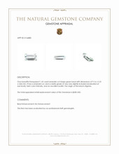 1.42 Ct. Beryl from Nigeria Appraisal