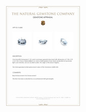 1.05 Ct. Beryl from Nigeria Appraisal