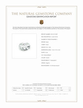 0.84 Ct. Beryl from Nigeria Scan Report