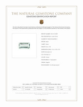 0.92 Ct. Beryl from Nigeria Scan Report