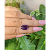 5.25 Ct. Amethyst from Brazil Life Style
