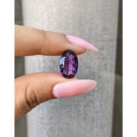 5.25 Ct. Amethyst from Brazil Life Style