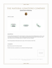 0.93 Ct. Beryl from Nigeria Appraisal