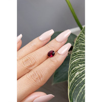 1.86 Ct. Garnet from Ceylon (Sri Lanka) Life Style