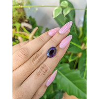 5.41 Ct. Amethyst from Brazil Life Style