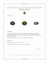 1.04 Ct. Alexandrite from Madagascar Appraisal