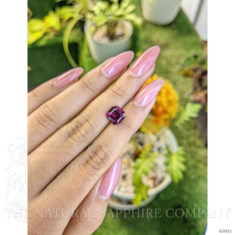 3.03 Ct. Rhodolite Garnet from Ceylon (Sri Lanka)