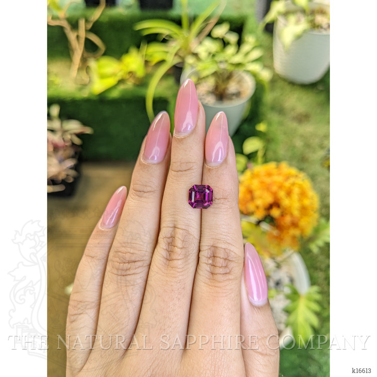 3.03 Ct. Rhodolite Garnet from Ceylon (Sri Lanka)