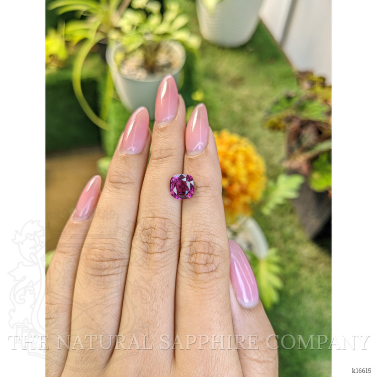 3.39 Ct. Rhodolite Garnet from Ceylon (Sri Lanka)