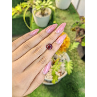 3.47 Ct. Rhodolite Garnet from Ceylon (Sri Lanka) Life Style