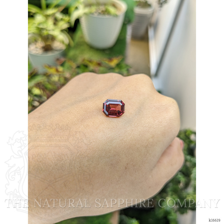 4.45 Ct. Rhodolite Garnet from Ceylon (Sri Lanka)
