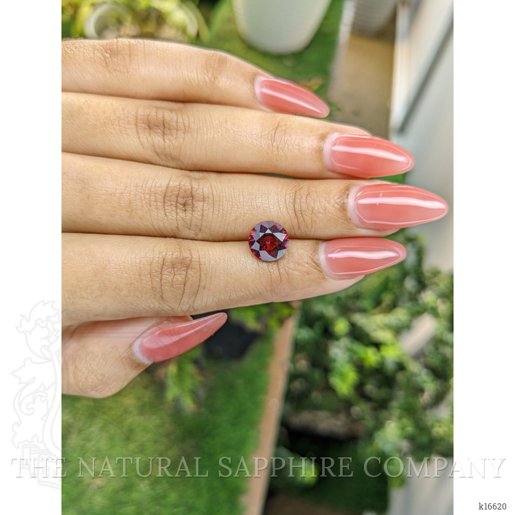 3.00 Ct. Rhodolite Garnet from Ceylon (Sri Lanka)