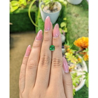 1.55 Ct. Tsavorite Garnet from Madagascar Life Style