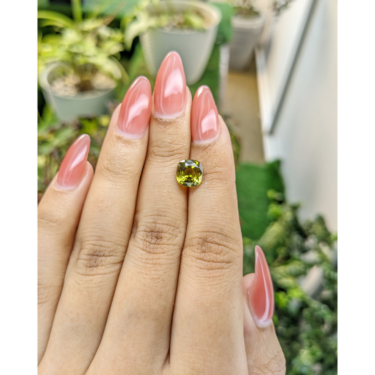 2.63 Ct. Chrysoberyl from Ceylon (Sri Lanka)