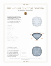 2.63 Ct. Chrysoberyl from Ceylon (Sri Lanka) 3 D Scan Report