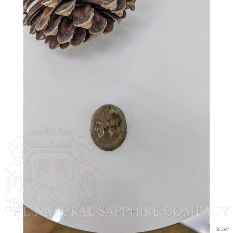 64.06 Ct. Cabochon Rutilated Quartz from Ceylon (Sri Lanka)