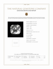 143.17 Ct. White Topaz from Ceylon (Sri Lanka) Scan Report