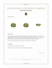 2.50 Ct. Alexandrite from Ceylon (Sri Lanka) Appraisal