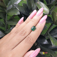 2.02 Ct. Tsavorite Garnet from Tanzania Life Style