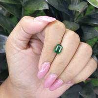2.02 Ct. Tsavorite Garnet from Tanzania Life Style
